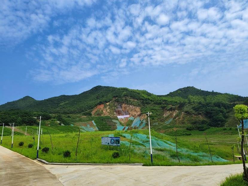 銅山、前山露天采坑復(fù)墾項目完成